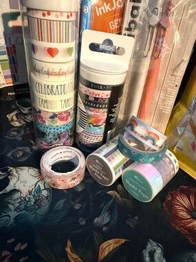 Washi tape bundle - simply gilded, happy planner, paper studio, Erin condren